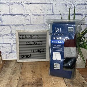 George boxer briefs xxl 6 pack